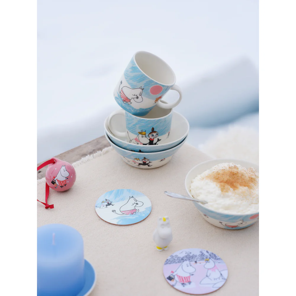 Kubek porcelanowy 300ml Zima 2025 Ice swimming - Moomin Arabia - Image 6